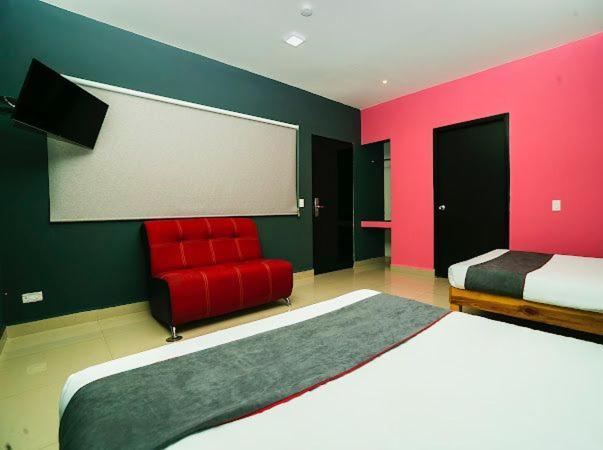 Adhoc Plaza Hotel Monterrey Buitenkant foto